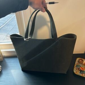 Free People Avery East West Suede Tote Bag